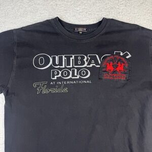 La Martina Buenos Aires Black Short Sleeve T Shirt Size Medium